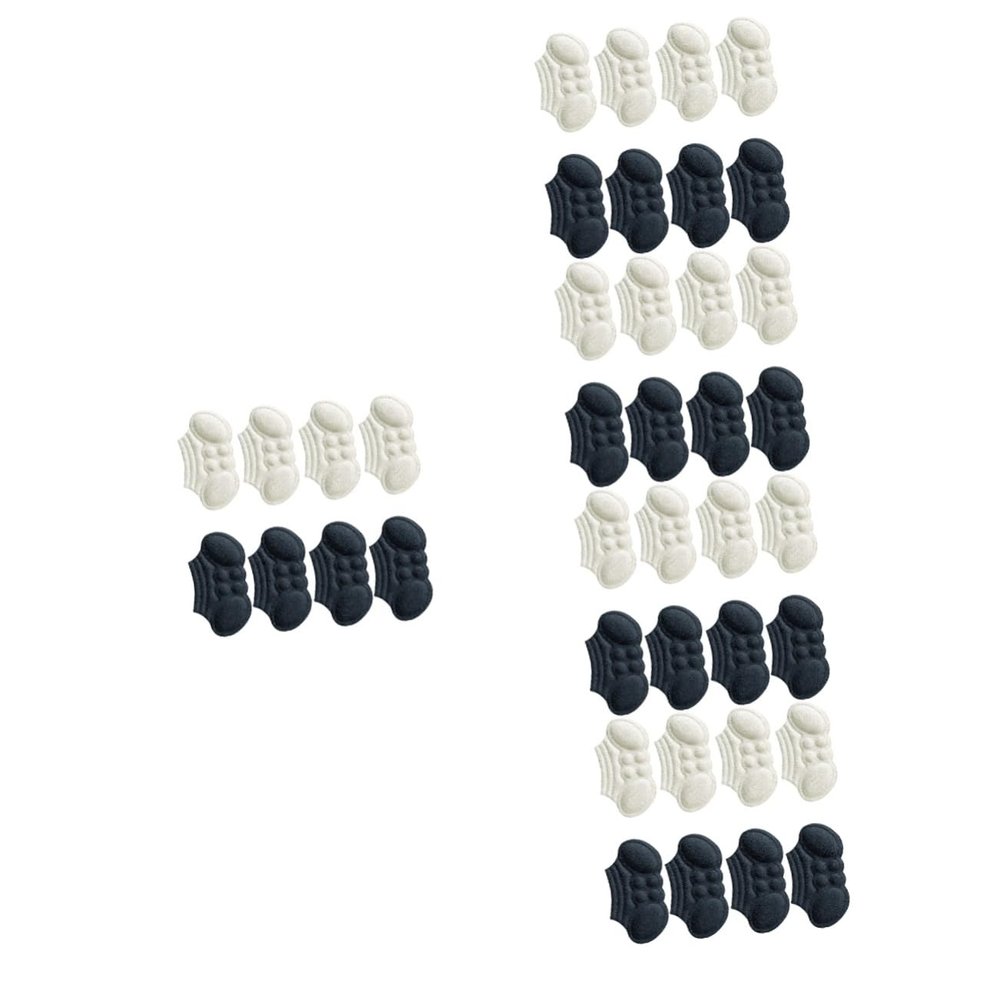 GLEAVI 20 Pairs Heel Pads Inserts Cushions Invisible Shoe Heel Protectors Sneaker Pads for High Heel Protectors and Sole Cushion Usage