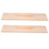 VILLFUL 2pcs Wooden Cover Set for Soap Mold and Toast Mold Natural Pine Wood Lid Suitable for Craft Making and Home Use view 1