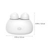 LALAFINA 3pcs Electric Contact-Lens Cleaner Automatic Lens Cleaning Machine for Travel Professional Lens Cleaner Tool for Contacts Lenses view 3