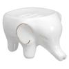 OUNONA Elephant Shape Ceramic Soap Box for Bar Soap Dish Grey Bathroom Sinks for Home Use view 1