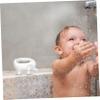 OUNONA Elephant Shape Ceramic Soap Box for Bar Soap Dish Grey Bathroom Sinks for Home Use view 2