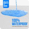Utopia Bedding (Pack of 4) Waterproof Incontinence Pads Quilted Washable & Absorbent Bed Pad for Adults and Kids 34 x 52 inches (White/Blue), UB04238US view 2