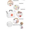 Samnuerly Medicine Storage Box, Camping First Aid Kits, Household Storage Double-Layer Medicine Box, Family First Aid Medical Kit view 2