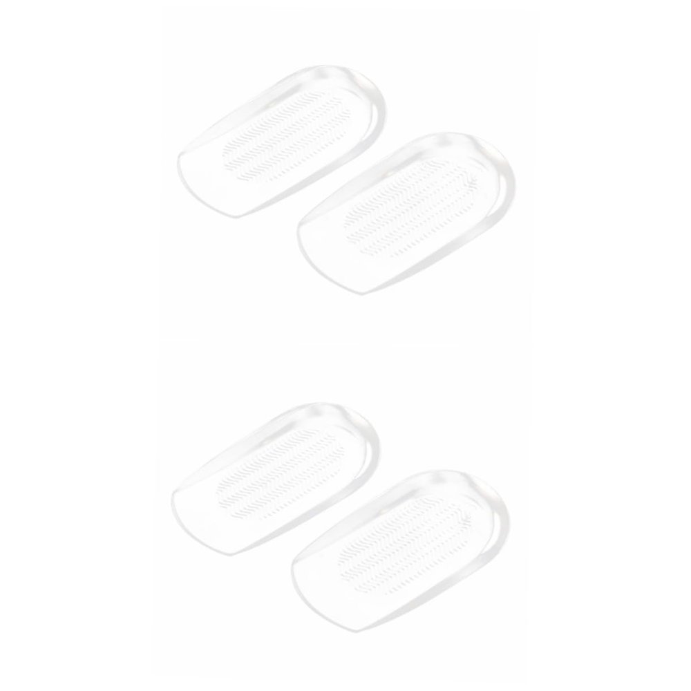 GLEAVI 2pcs Shoe Sole Protectors Gel Insoles for Shoes Heel Cups for High Heel Half Insoles Foot Care Inserts