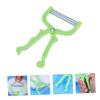 Beatifufu Manual Facial Hair Remover 2pcs Green Threading Epilator Practical Face Hair Removal Tool for Women Sensitive Skin Use at Home view 3