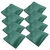 Zerodeko 8pcs Satin Napkins Soft Smooth Cloth Dinner Napkins for Weddings Banquets Parties Elegant Solid Color Design Machine Washable for Restaurants Home Use view 1