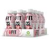 UFIT Strawberry Protein Shake - Contains 22g Of Protein - Pack Of 12 x 310ml - By SFG view 1