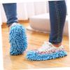GLEAVI 3pcs Mop Slipper Floor Cleaning Shoe Cover Washable Reusable for Kitchen Bathroom House Office Mopping Shoes Cleaner view 2