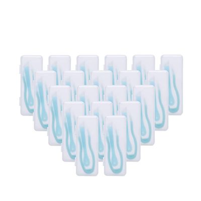 20 Pieces Contact Lens Stick Tool Tweezers Set Suction Stick with Soft Tip colorful contact lens case accessories by dhoptical (Blue)