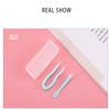 20 Pieces Contact Lens Stick Tool Tweezers Set Suction Stick with Soft Tip colorful contact lens case accessories by dhoptical (Blue) view 3