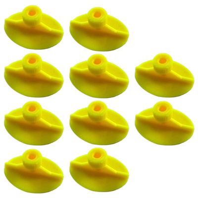 JOUSE 10 Pieces of Car Dent Repair Parts Kit New Yellow Pull-Tab Pull-Tab Head Gasket Suction Cup Combination