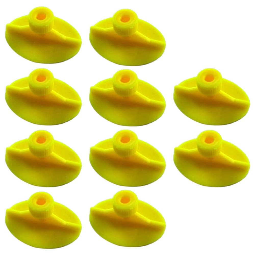 JOUSE 10 Pieces of Car Dent Repair Parts Kit New Yellow Pull-Tab Pull-Tab Head Gasket Suction Cup Combination