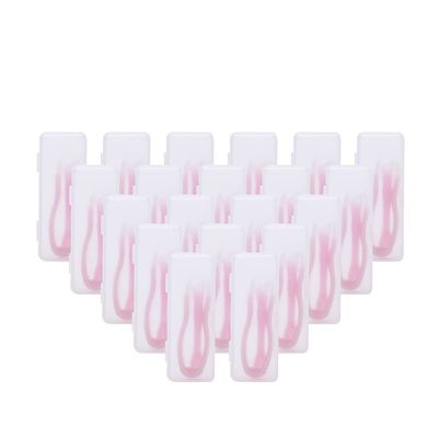 20 Pieces Contact Lens Stick Tool Tweezers Set Suction Stick with Soft Tip colorful contact lens case accessories by dhoptical (Pink)