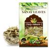 QURA Senna Leaf/Alexandrina/Cassia Angustifolia/Sonamukhi Patta/Sanay Patti, 200 g, Natural view 1