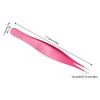 2pcs Precision Eyebrow Tweezers for Ingrown Hair Remover Sharp Blackhead Remover Stainless Steel Tweezers for Men & Women(Purple) view 2