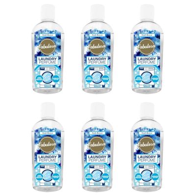 Fabulosa Fresh Pomegranate Laundry Perfume 250mlX6 | 2Pk Dryer Ball