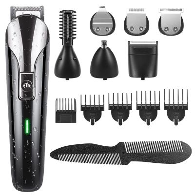 All-in-One Trimmer for Men with Beard Trimmer, Ear & Nose Trimmer, Hair Clippers, Ultra-Sharp Blade, Washable