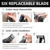 All-in-One Trimmer for Men with Beard Trimmer, Ear & Nose Trimmer, Hair Clippers, Ultra-Sharp Blade, Washable view 4