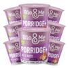 Bio&Me: Nice and Nutty Gluten Free Porridge 8-Pack (8 x 58g pots) - High in Fibre, Low Sugar - On The Go Breakfast - Packaging may Vary view 1