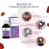 Nutranexus Potassium Citrate Oral Mixture - 200ml | Strawberry Flavor | Contributes to Normal Muscle Function, Nervous Function & Blood Pressure view 3