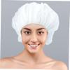 FOMIYES Microwaveable No Rinse Shampoo Cap for Women and Elderly, Made of Non-Woven Fabric, Simple Design, One Size Fits Most, for Postpartum Care and Convenient Hair Washing view 3