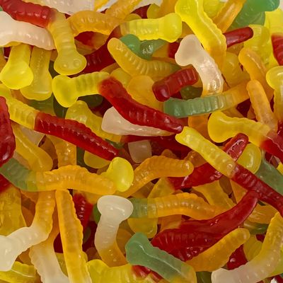 Vegan Jelly Snakes Victorian Gift Jar by The Gourmet Sweet Company