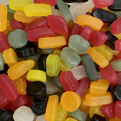 Vegan Wine Gums Victorian Gift Jar by The Gourmet Sweet Company