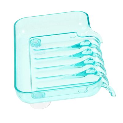 IMIKEYA Suction Cup Soap Dish Waterfall Drainage Holder for Bathroom Kitchen Soap Basket Sponge Holder for Bathroom Use Made of Material