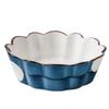 2pc Home Fruit Salad Bowl Ceramic Cutlery Dessert Bowl Breakfast Bowl (Color : B, Size : 12.5CM) view 1
