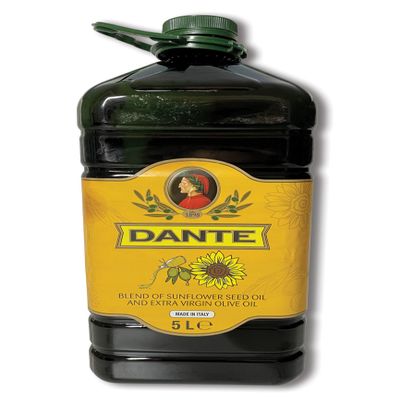 Dante Blend of Sunflower Seed Oil and Extra Virgin Olive Oil 5L