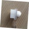 Mobestech Double-Sided Brush Firm Nylon Fibres Non-Slip Handle Plaque Remover Artificial Teeth Cleaner 2pcs view 4