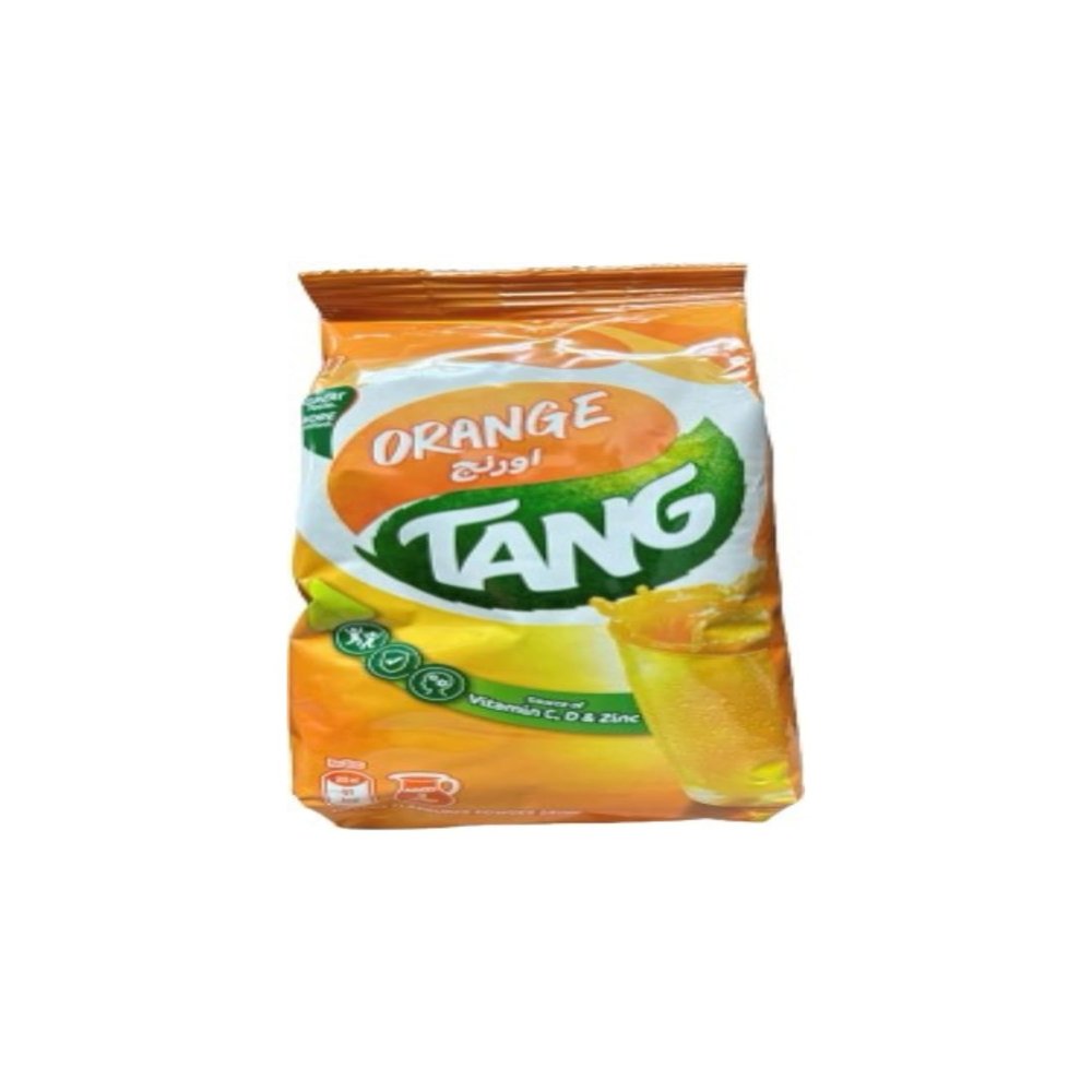 Tang Orange Flavoured Powdered Drink 375g (Makes 3 liters)- Source of Vitamin C, D & Zinc