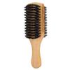 Men's Facial Beard Brush with Solid Wood Handle Multi Functional Double Sided Facial Hair Brush Comb Male Mustache Brush view 4
