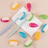 AUEAR, 12 Pack Portable Toothbrush Holder Cover Smile Face Cover With Suction Cup For Home Hotel view 4