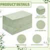 100PCS Disposable Sage Green Guest Napkins Paper Green Disposable Hand Towels Decorative Dinner Napkin Paper Disposable Hand Towels for Bathroom,Baby Shower,Wedding,Birthday,Party Supplies Table Decor view 3