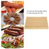 Xcello 45PCS 17m 17mm Edible Collagen Casings Dry Sausage Casing Tube for Sausage Ham Making Tool view 3