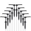DuBom Syrup Pump 4PCS Long Mouth Jam Syrup Pressing Head Food Grade Syrup Pump Head for Coffee Flavoring Bottles Home Drinking Coffee Bar (black,4PCS) view 4