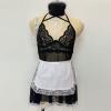 Hoothy-Herren Women's Sexy Maid Outfit Women's Oktoberfest Outfit French Maids Outfit Sexy for Women French Maid Apron Adult Dress Sexy Cosplay Sexy Fancy Dress Costumes for Women view 3