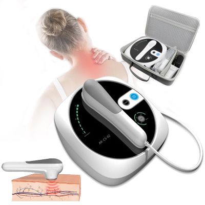 3 Gears Ultrasonic Physiotherapy Machine (Touch Buttons), 1Mhz Hand-Held Ultrasound Therapy Machine (30Min Timer), for Pain Relief Muscle Healing Body Massager Home Use