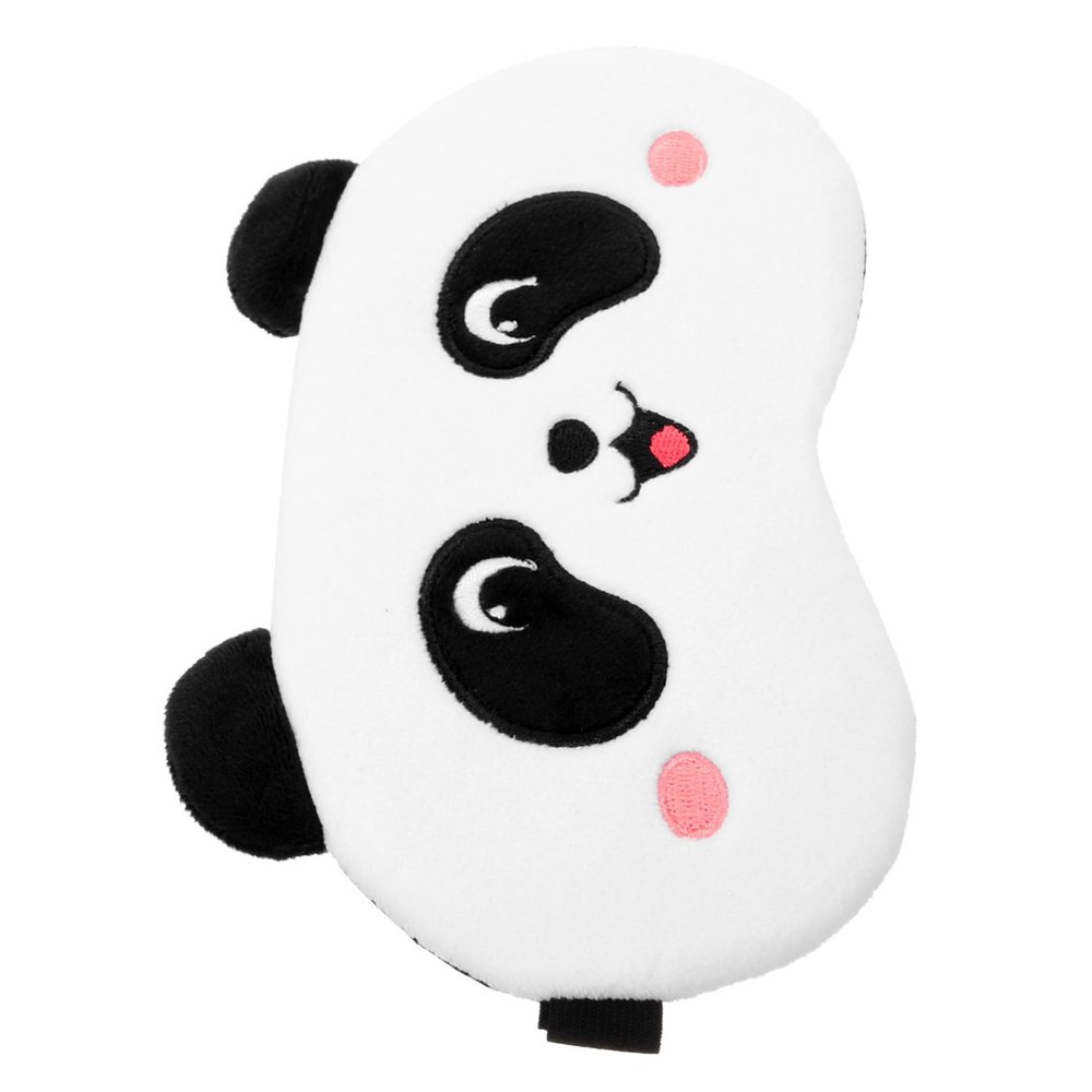 Healeved Cute Plush Cartoon Eye for Sleeping Reusable Soft for Boys and Girls and Elastic Strap for Comfort for Travel and Naps