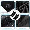 2 PCS Portable Beard Shaving Bib Apron with 2 Suction Cups Beard Hair Catcher Waterproof Non-Stick Grooming Cloth, for Beard Hair Catcher Shaving & Trimming view 3