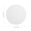 MAGICLULU Baking Paper Circles 11.5cm Non-Stick Greaseproof Parchment Sheets for Burgers BBQ and Oven Cooking, Food-Grade Oil Absorbent Fryer Mats, 500 Pieces view 3