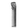 Metal Beard Combs, Fine Tooth Moustache Comb Anti-Static Hair and Beard Comb Hairdressing Comb for Grooming Beards, Mustaches view 1