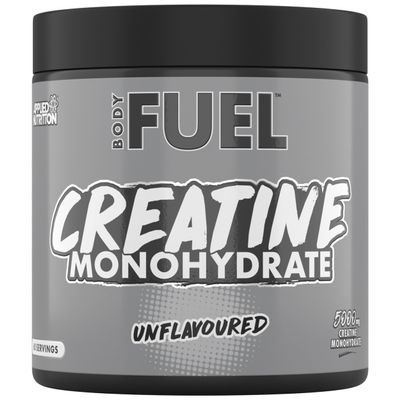Applied Nutrition BodyFuel Creatine Monohydrate Powder, Increases High-Intensity Physical Performance, Unflavoured (300g - 60 Servings)