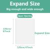 XJZHANG Disposable Sauna Sheeting Blanket Liners,50 Pieces Disposable Plastic Sheeting,for Body Wrap Used Inside a Far Infrared Sauna Blanket view 2