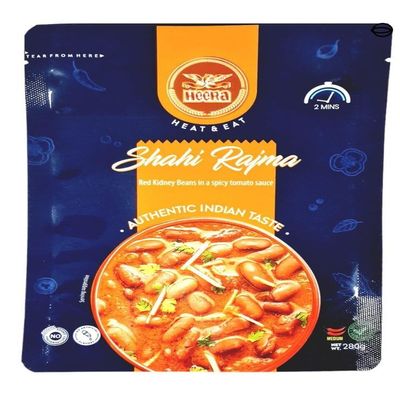 Heera Shahi Rajma Instant Ready Masala Red Kidney Beans In A Medium Spicy Tomato Sauce Just Heat And Eat With No Added Preservatives Suitable For Vegetarians Authentic Indian Taste 280G Pack Of 1