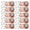 Edible Wafer Money, 5 Designs 50, 20, 10, 5 or Mixed x 10 Notes - Wafer Paper Cake Decorations Cupcake Topper (10) view 1