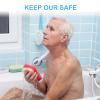 12 inch Suction Bathroom Grab Rails, Chetexus 2 Pack Grab Bars for Shower, Bathroom, Bathtubs, Bath Safety Grab Bar with Strong Hold Suction Cup for Elderly, Handicap, Seniors (Grey) view 3