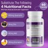 Quercetin with Bromelain, NAC and Zinc - Powerful Quercetin Blend - 2230mg per Serving - Immune & Respiratory Support - Non-GMO, Gluten-Free, Vegan - 60 Veggie Caps, Anti-Aging view 2