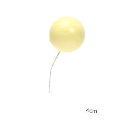 TOPBATHY 20pcs Assorted Cake Balls 2-4cm Birthday Cake Sticks Easy to Pick for Parties Random Color
